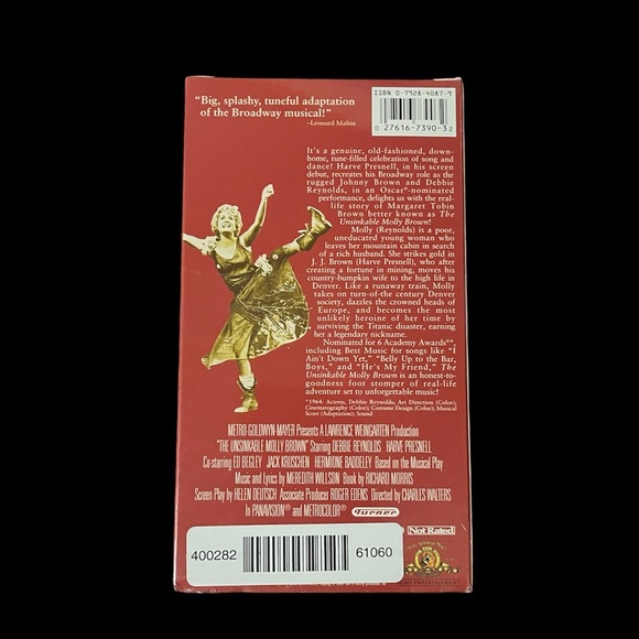 BRAND NEW The Unsinkable Molly Brown VHS - Picture 4 of 4